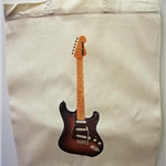 Torba BAG09 gitara elektryczna typu strato - bawełniana torba na zakupy Zebra Music