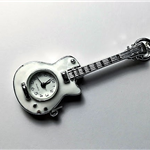 Brelok - Zegarek - miniatura gitary elektrycznej typu LP - miniaturowa gitara z zegarkiem ZEBRA Music ZEG028