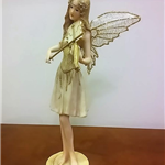 Elf ze skrzypcami 08 figurka dekoracyjna Aniołek