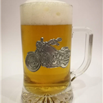 Kufel do piwa z motocyklem 500ml motocykl Made in Portugal idealny na prezent dla motocyklisty