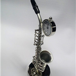 Zegarek - miniatura saksofonu - miniaturowy saksofon z zegarkiem SAX ZEBRA Music ZEG031S