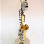 Zegarek - miniatura saksofonu - miniaturowy saksofon z zegarkiem SAX ZEBRA Music ZEG031G