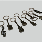 Breloczek do kluczy - Klucz wiolinowy BR01 - brelok - Zebra Music