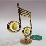 Nutki - figurka z kryształami Swarovskiego - ZEBRA Music - Swarovski 0334