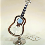 Gitara miniatura z kryształami Bohemia - ZEBRA Music 0345