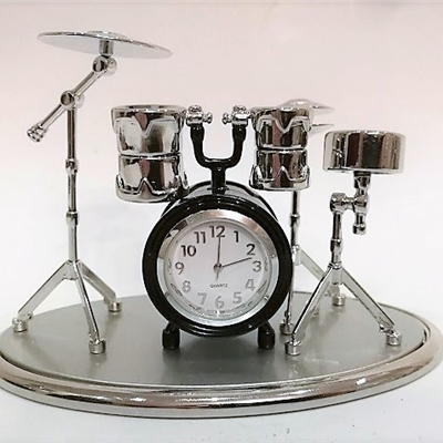 Zegarek - miniatura perkusji - miniaturowa perkusja z zegarkiem ZEBRA Music ZEG030
