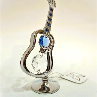 Gitara miniatura z kryształami Bohemia - ZEBRA Music 0345